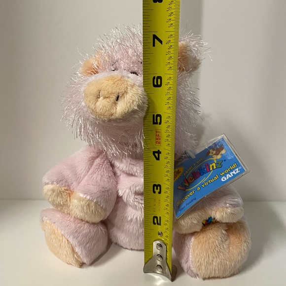 GANZ Webkinz Pig Plush Pink Stuffed Animal Toy 7 inch - Picture 2 of 12